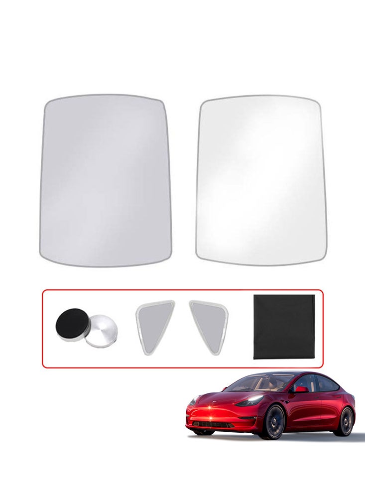 Windshield Sun Shade for Tesla Model Y, Foldable Window Sun Visor Protector Blocks UV Rays Keep Your Car Cooler