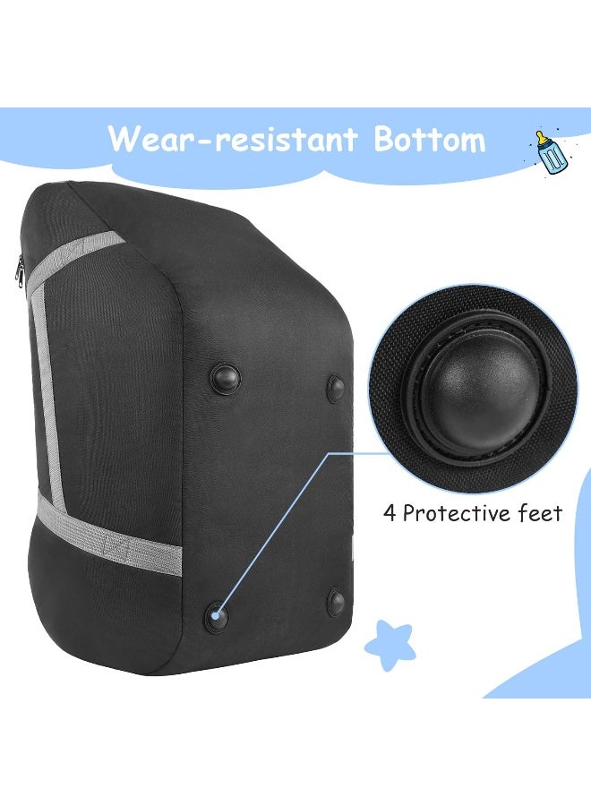 Yorepek YOREPEK Padded Car Seat Travel Bag Compatible with UPPAbaby MESA V2 without Base, Nuna Pipa without Base, Infant Car Seat Bags for Air Travel, Durable Carseat Travel Cover for Baby Airplane Essentials - Image 3