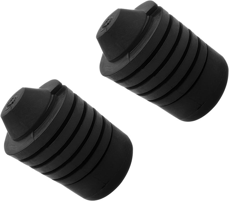 yorpyep Car Hood Buffer Block, Shock-absorbing and Noise-reducing Rubber Limit Support Pad, 90541-15019 Hood Stop Pad Accessories, Compatible with Camry Prado Cruiser FJ Corolla (Black) - Image 1