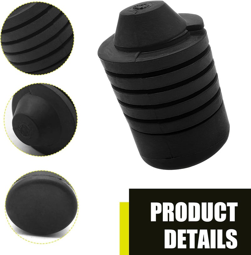 yorpyep Car Hood Buffer Block, Shock-absorbing and Noise-reducing Rubber Limit Support Pad, 90541-15019 Hood Stop Pad Accessories, Compatible with Camry Prado Cruiser FJ Corolla (Black) - Image 3