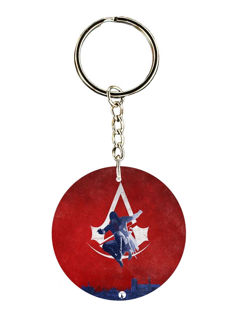 Assassins Creed Printed Keychain