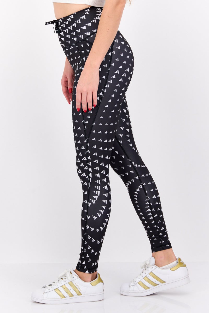 Adidas Women Sportswear Fit Training Leggings, Black  - Image 2