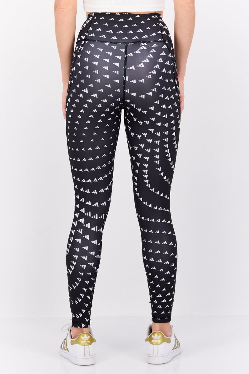 Adidas Women Sportswear Fit Training Leggings, Black  - Image 3