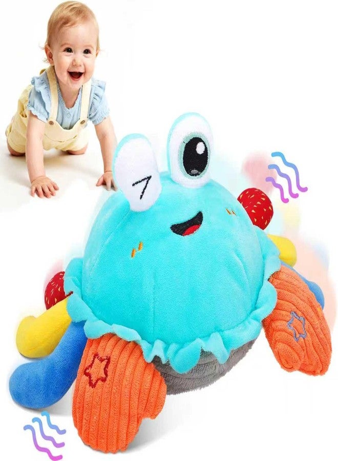 MOISTAR Baby Toys 1 Year Old 6-12 Month Tummy Time Toys Crawling Crab Musical Dancing Walking Moving Bouncing Learning Sensory Toys for 1-3 Year Old Boy & Girl - Image 1