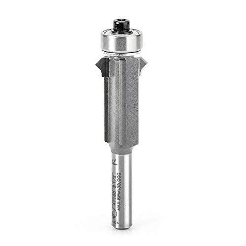 Amana Tool - 47160 Carbide Tipped Flush Trim V-Groove 5/8 Dia x 1" 4 Shank - Image 1