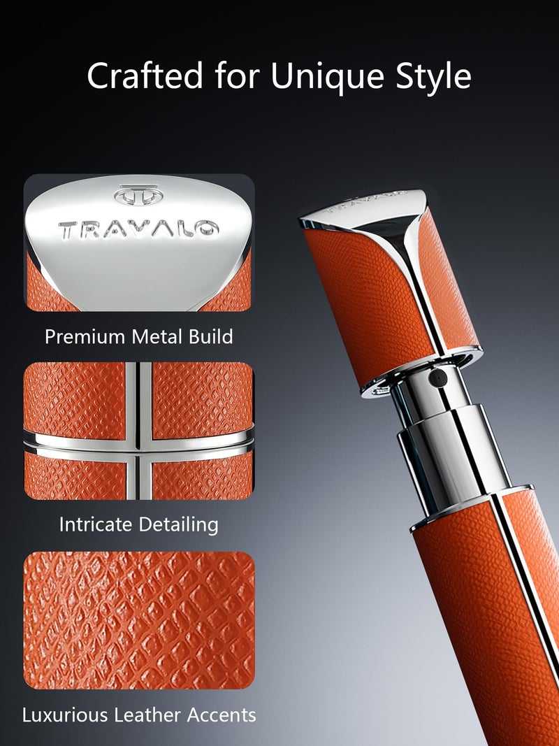Travalo AQUA Perfume Travel Refillable Bottle, Bottom Filling Fragrances Perfume Atomizer, Mini Cologne Dispenser, Single Piece, Portable Sprayer for Women Men, Gift - Image 4