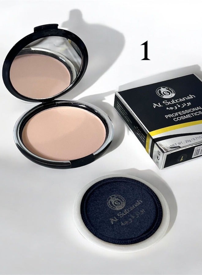 Al sultanah Compact Face Powder No. 01 - Sultana - Image 2