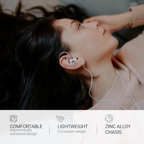 MEZE AUDIO ميز أوديو ألبا | سماعات أذن سلكية داخل الأذن لمحبّي الصوتيات | محول USB-C متضمن | متوافقة مع الهواتف الذكية | عزل الضوضاء | هيكل معدني مريح - Image 3