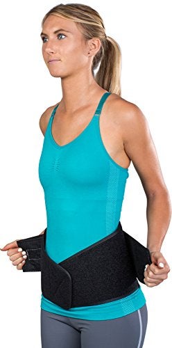Saunders Sport Industrial Work Back Support Black Small Waist 24 29 - Image 5