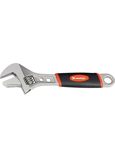 150Mm Adjustable Jaw Screw Wrench With 2-Component Handle