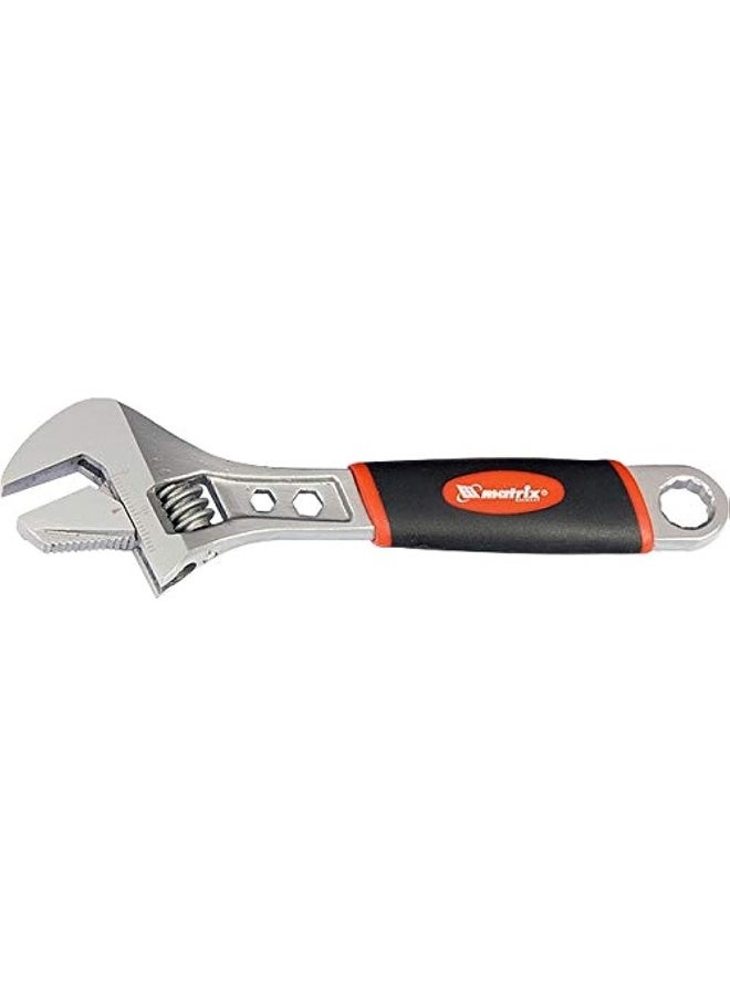 150Mm Adjustable Jaw Screw Wrench With 2-Component Handle