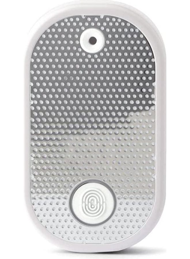 Portable Smart Bakhour Device White/Silver 8.5*8.5cm
