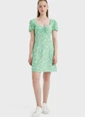 DeFacto Floral Mini Dress