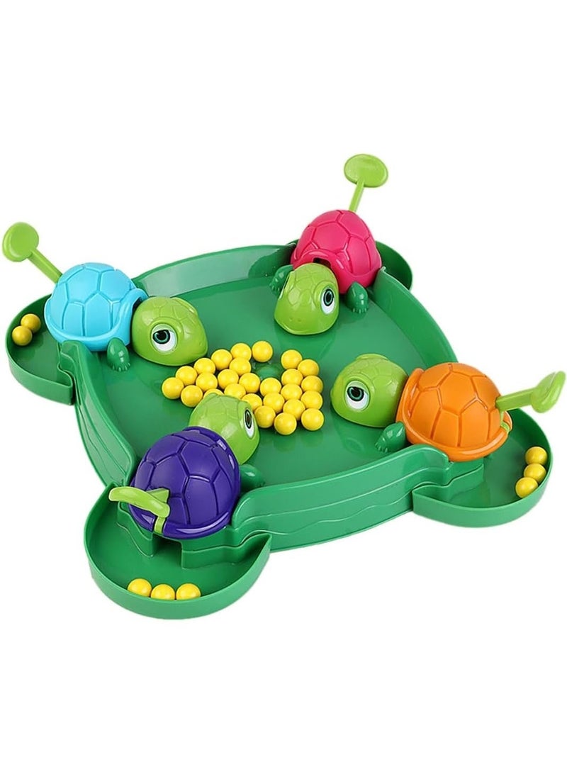Arabest Multiplayer Board Game, Turtle Eat Bins Board Game Multi Player Racing Board Toys for 2 to 4 Players - Image 1
