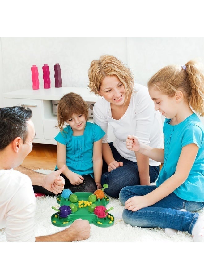 Arabest Multiplayer Board Game, Turtle Eat Bins Board Game Multi Player Racing Board Toys for 2 to 4 Players - Image 4