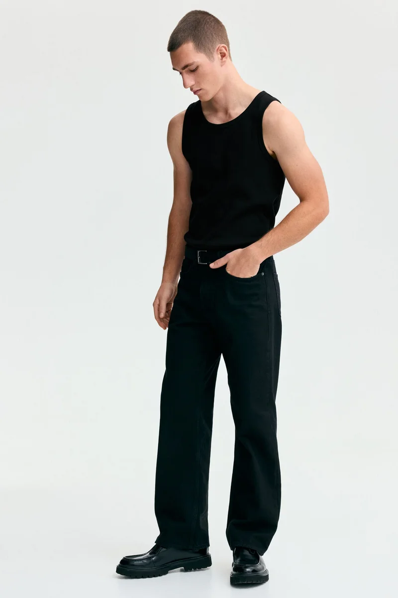 H&M Slim Fit Ribbed vest top