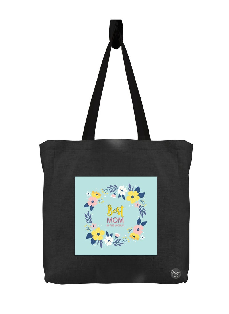 Reeman Design - Canvas bag printed with the design of the best mother in the world - Image 1