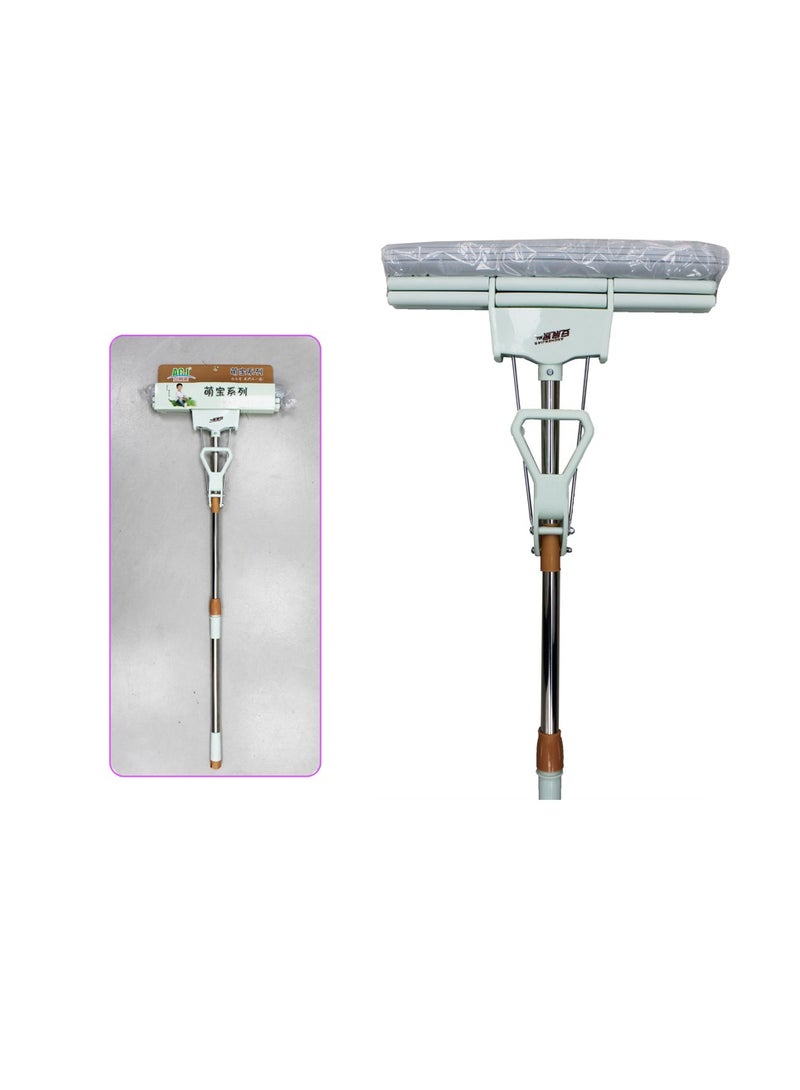 Wonder Clean 38 Big Wonder Mop with Sturdy Metal Handle Effortless Cleaning by Generic - Image 2