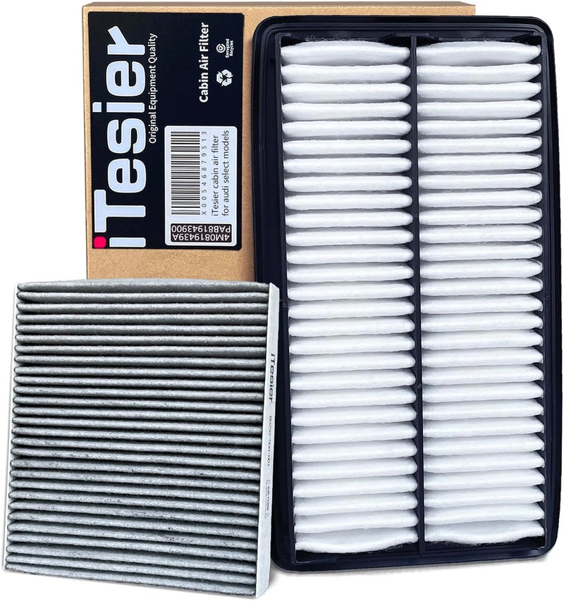 ITESIER Engine Cabin Air Filter Kit for Honda Pilot, Ridgeline, Passport, MDX - Image 1