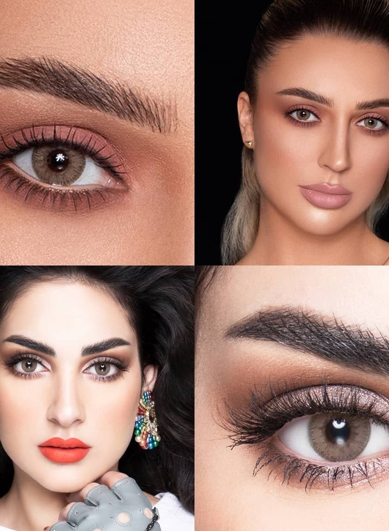 MyLense Oro Brown Monthly Disposable Contact Lenses - Image 3