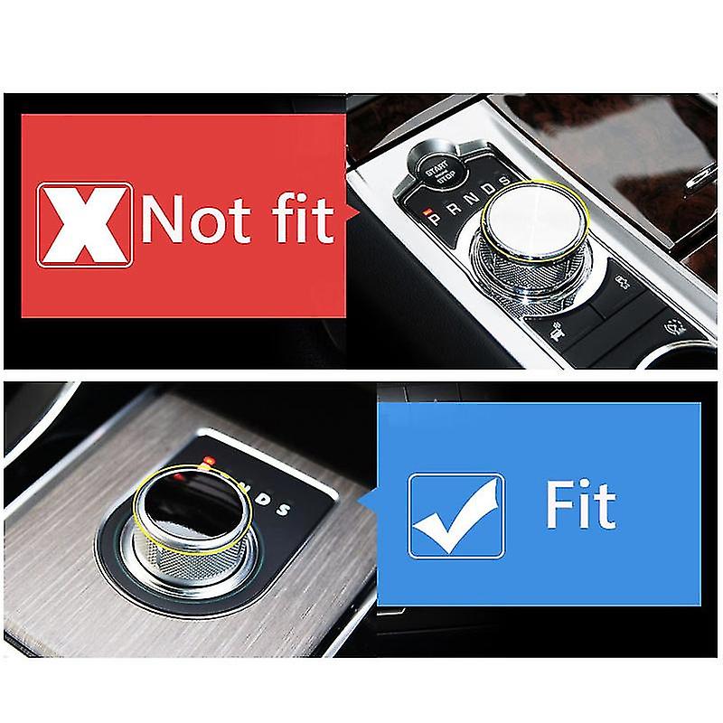 For Jaguar F-pace Xe Xf Xjs R Sport Chrome Gear Shift Box Frame - Image 3