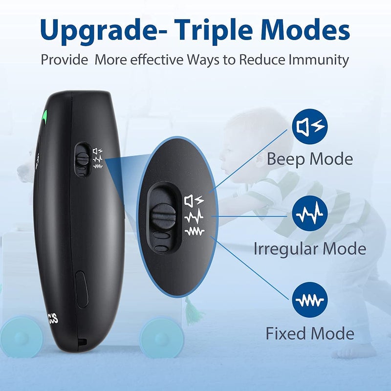 MODUS Dog Barking Control Devices 3 Modes Ultrasonic Dog Training and Anti-Barking Device Rechargeable Dog Barking Deterrent Devices,Alternative to Anti bark Collar,Barking Silencer Indoor and Outdoor - Image 2