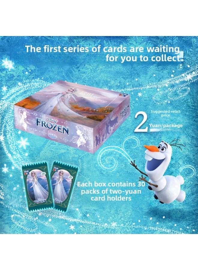 بطاقة استدعاء الصحوة من ديزني فروزن من زي جاو، بطاقة مجموعة كنز إلسا آنا أميرة الثلج، 2SSP