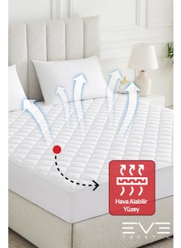 Eve Tekstil 100% Natural Cotton Quilted Fitted Protector Baby - Single - Double Quilted Mattress Protector Mattress Protector  - Image 5