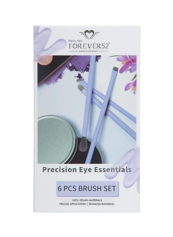 فور إيفر52 Forever52 Precision Eye Essentials 6 Pcs Brush Set