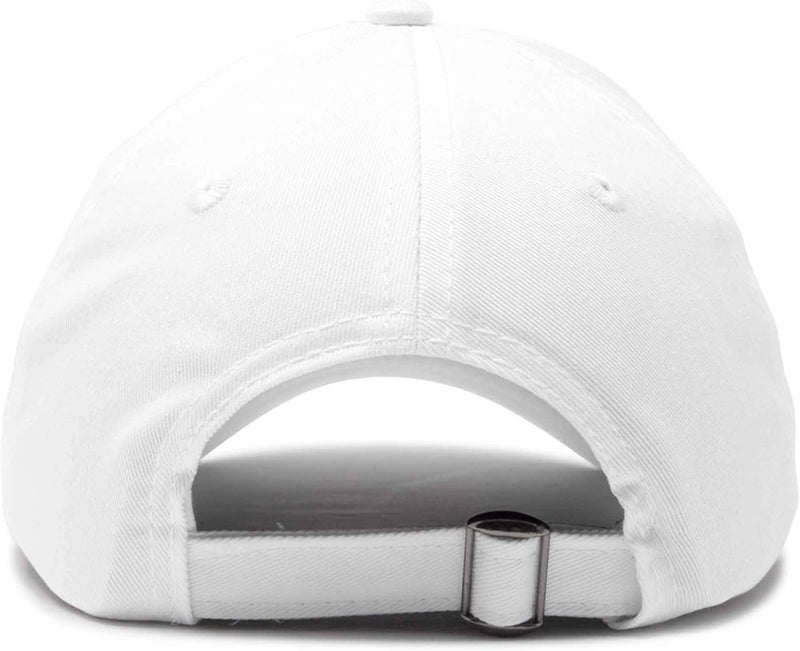 DALIX Youth Childrens Cotton Cap Plain Hat Black Khaki Navy Pink Red White - Image 3