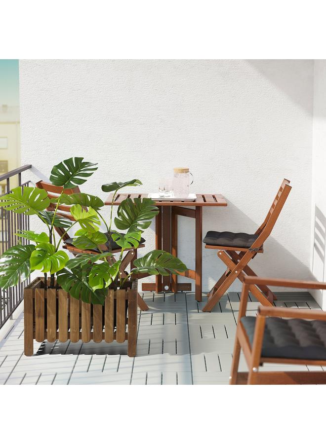 Zaboon Artificial Potted Plant, In/Outdoor Monstera, 19 Cm - Image 4