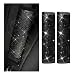 GLSOWEE 2PCS Bling Car Seat Belt Shoulder Pads Bling Rhinestones Seat Belt Covers for Women Car Seatbelt Strap Pad with Crystal Diamond Car Interior Accessories for Car SUV Black Diamond - Image 2