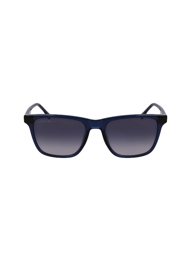 LACOSTE FULL RIM INJECTED LACOSTE SUNS L6041S N 5418 (410) TRANSPARENT BLUE - Image 3
