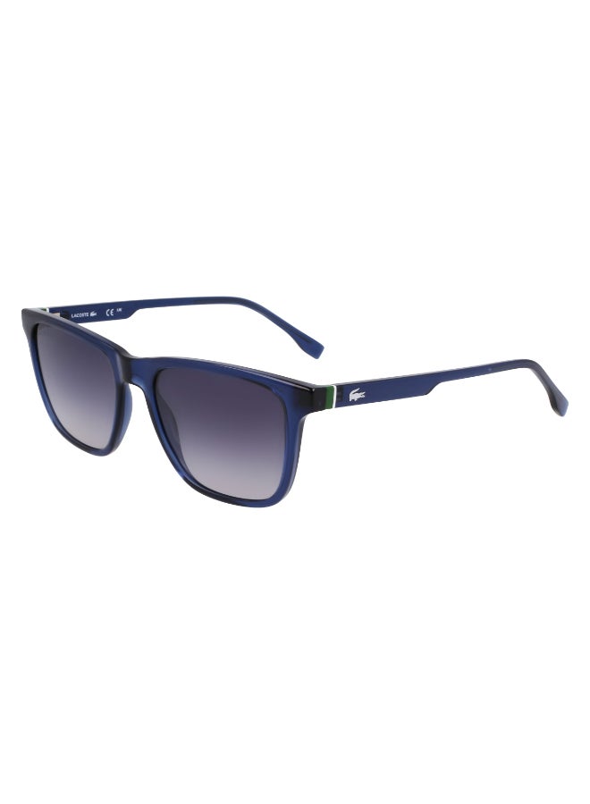LACOSTE FULL RIM INJECTED LACOSTE SUNS L6041S N 5418 (410) TRANSPARENT BLUE - Image 2