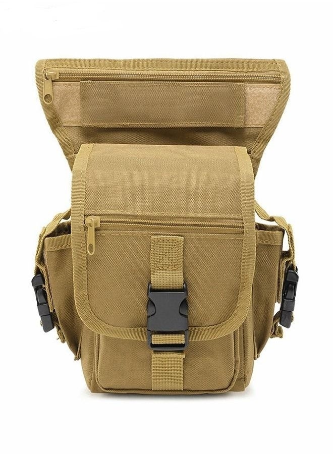 MIXDE Outdoor Thigh Drop Leg Bag, Multi-Purpose Tool Bags Hiking Waist Packs Outdoor Riding Pouch  - Image 1