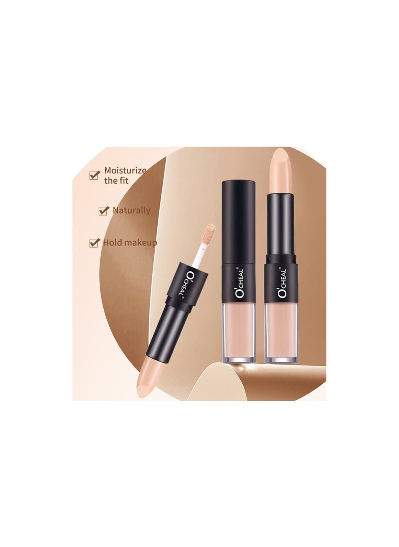 Concealer Stick  Waterproof Face Concealer  Face Brighten Facial Shade Create 3D Makeup 01