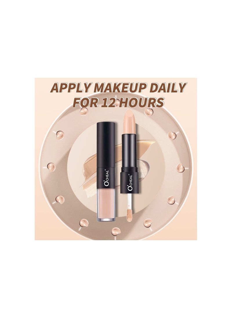 Concealer Stick  Waterproof Face Concealer  Face Brighten Facial Shade Create 3D Makeup 01