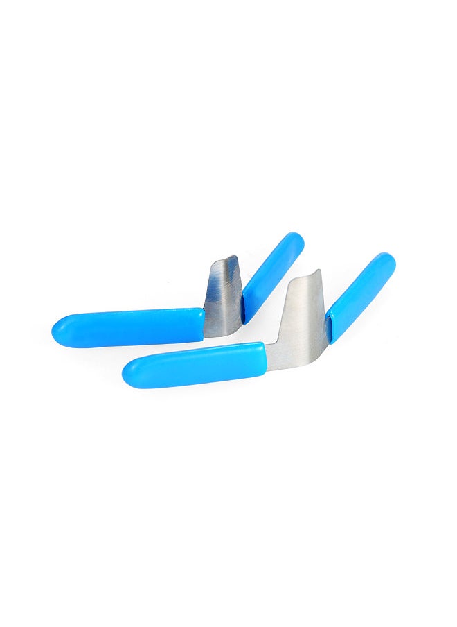 Aoresac - 10 PCS Padlock Shim Picks Set Lock Pick Lockpicking Opener Accessories Practice Locksmith Tools Home (Blue) - Image 1