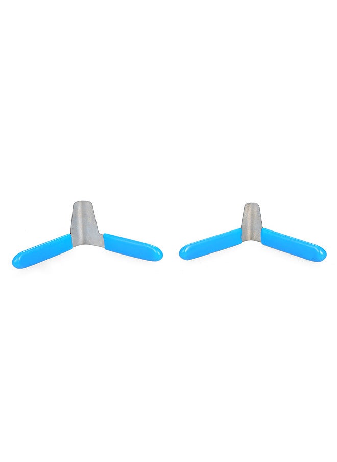 Aoresac - 10 PCS Padlock Shim Picks Set Lock Pick Lockpicking Opener Accessories Practice Locksmith Tools Home (Blue) - Image 1