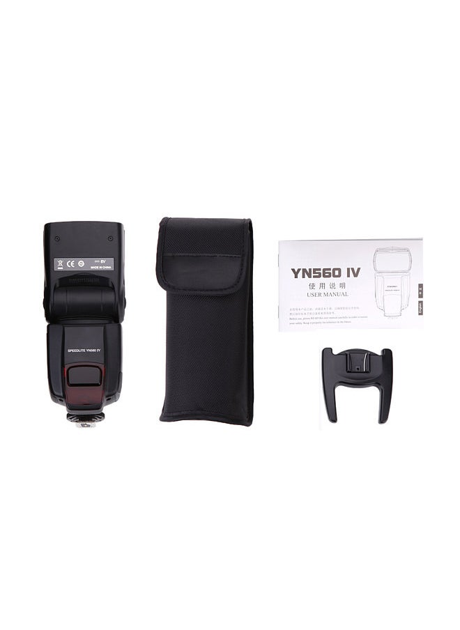YONGNUO YN560 IV Universal 2.4G Wireless Speedlite Flash On-camera Master Slave Speedlight GN58 High Speed Recycling Replacement for Canon Nikon Sony DSLR Camera  - Image 3