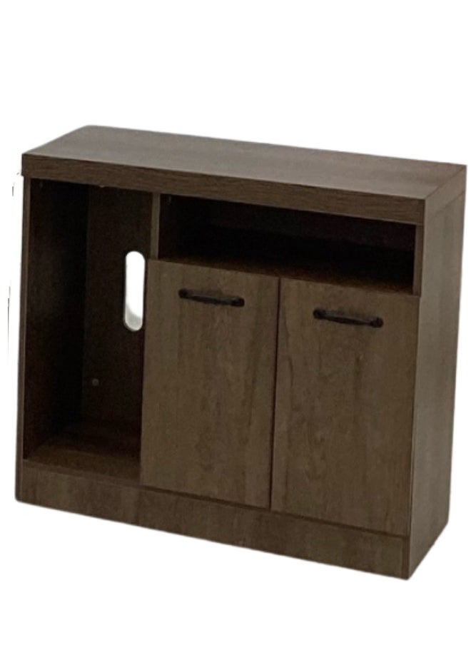 SMART HOME - Computer desk and reception counter with storage shelf and movable drawer unit, office computer table 200*90*80 cm - Image 1