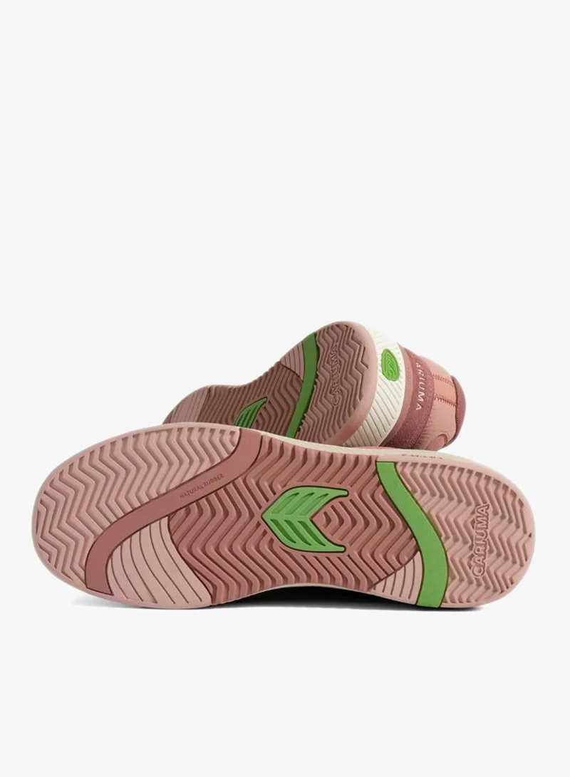 Cariuma  UBA Withered Rose Suede Ivory Logo Sneaker  | Best Price UAE