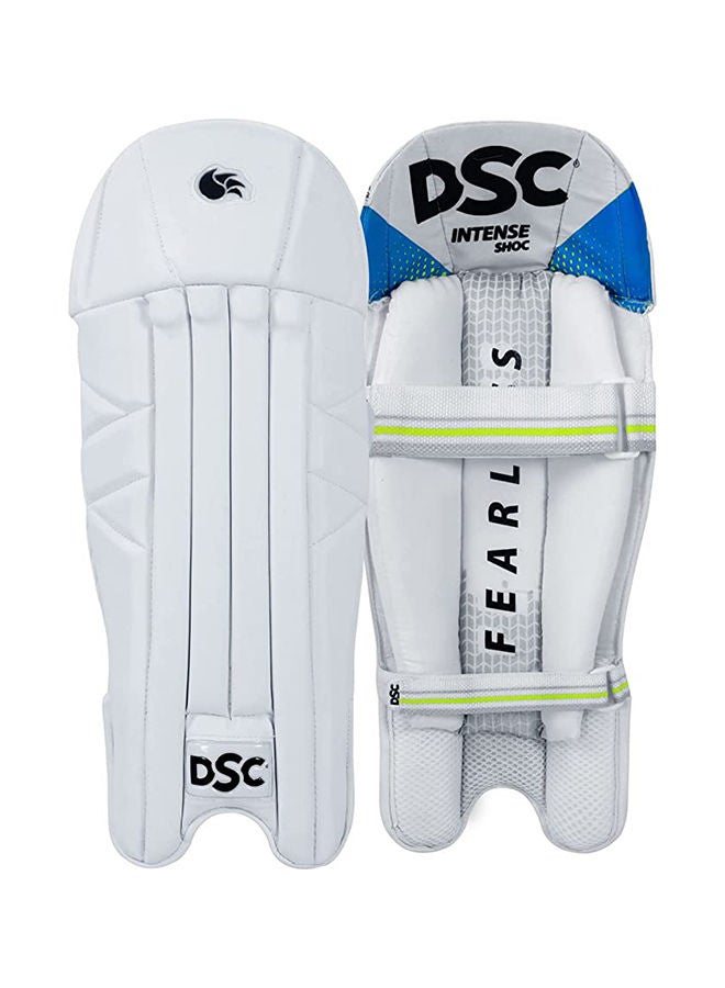 DSC Shoc Cricket Wicket Keeping Legguard Youth | Exceptional Protection |  Ultimate Comfort |  Enhanced Mobility  - Image 1