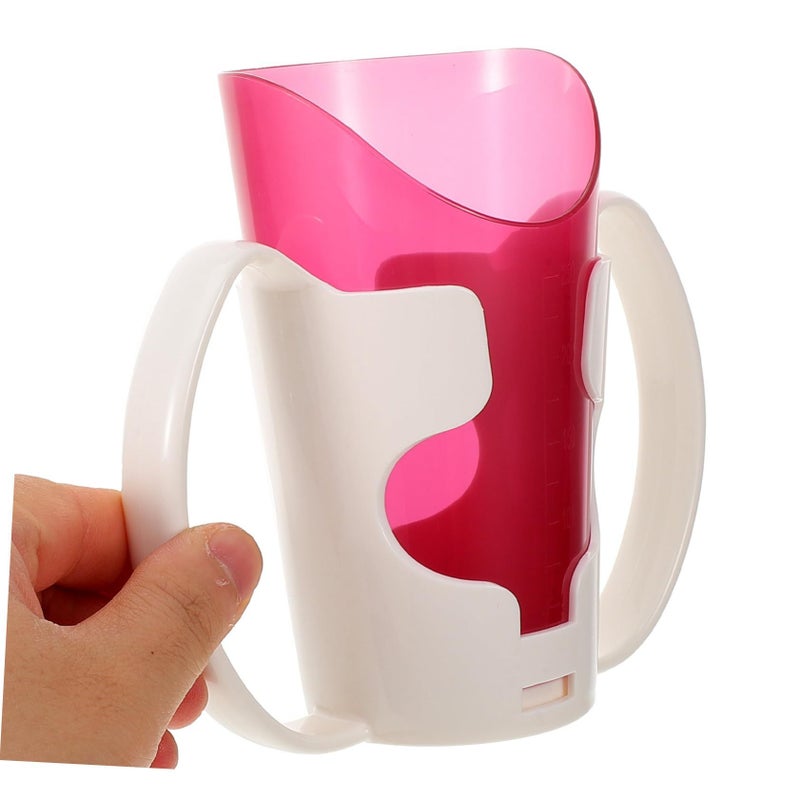 Leak Proof Elderly Feeding Cup for Bedridden Patients Sturdy Drinking Mug - Image 5