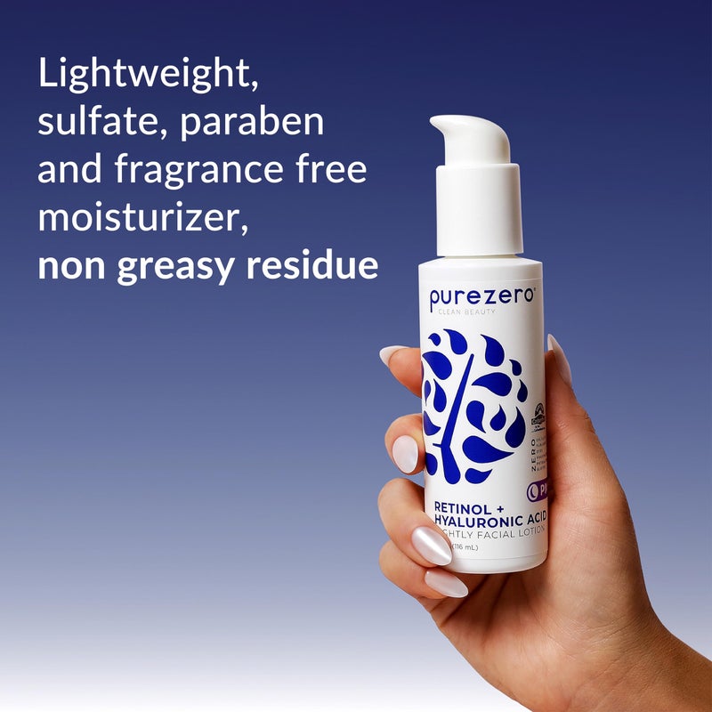 Purezero Moisturizing Night Cream â€“ Hydrating & Anti-Aging Face Moisturizer with Pure Ingredients, Paraben-Free, Vegan, Cruelty-Free, 4 oz - Image 5