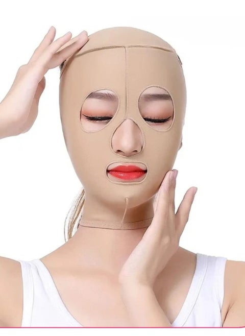 Medical Corset for Facial Liposuction the Chin, Neck, and Jowls