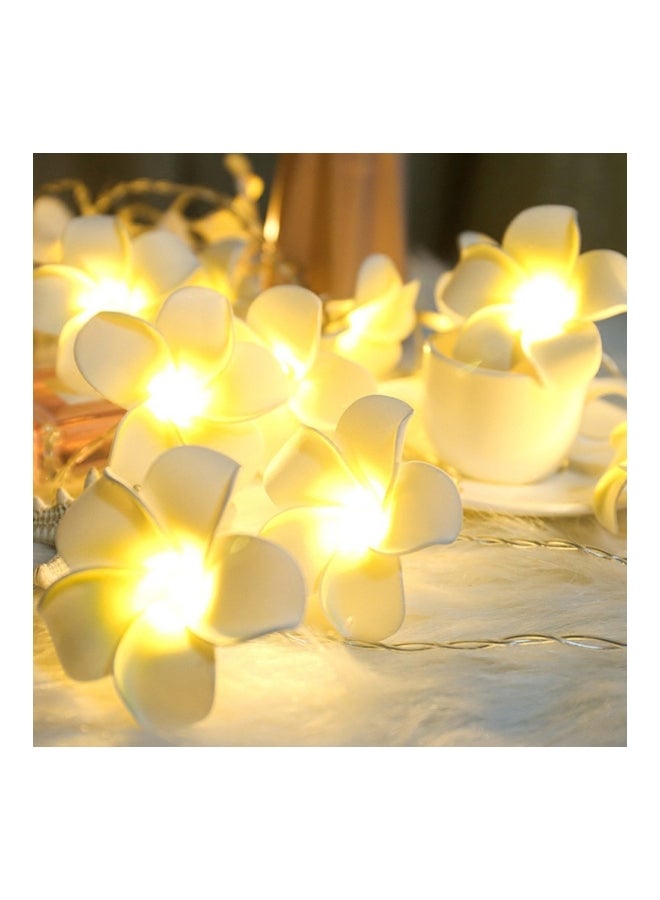 Loquat Flower Shaped LED Fairy String Light White/Yellow - Image 5