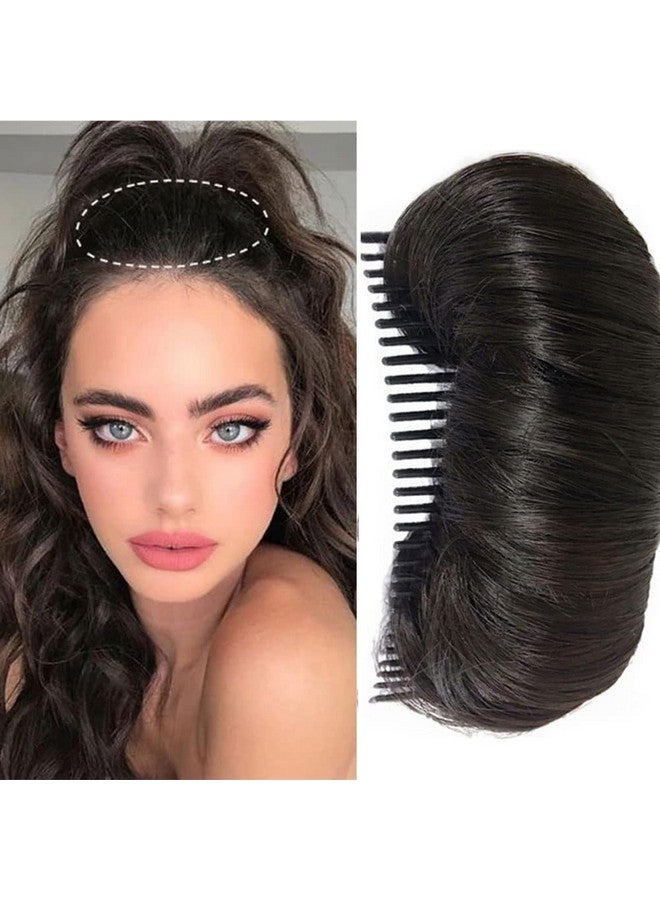 FITVERT Hair Puff Bun Maker Invisible Fluffy Hair Pad Sponge Puff Hair Extension, Hair Puff Roll Maker for Women, Hair Puff Bump - Black - Image 4