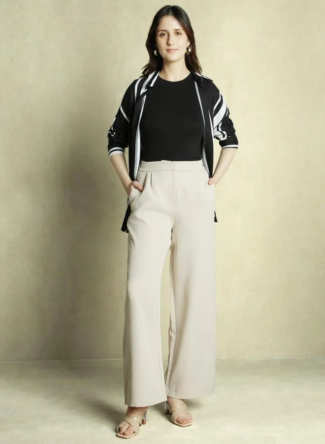Dennis Lingo Dennis Lingo Mid Rise Straight Fit Trousers