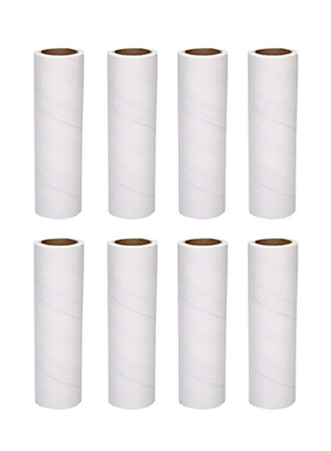 STORE 2508 Store2508 Lint Roller Refill 19 cm Width, 8 Rolls, 480 Sheets - Image 1